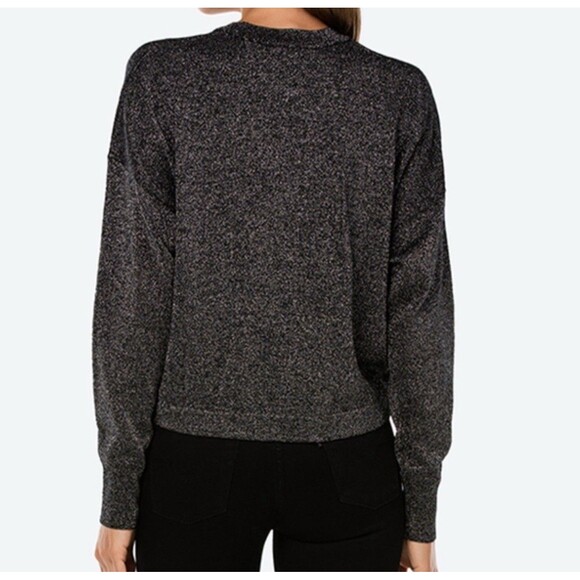 Levi’s Women’s Wool Blend Sparkly Shimmer Sweater Holiday Christmas New Year L - Picture 9 of 11
